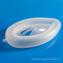 Dispositif LMA de masque laryngé en silicone flexible jetable